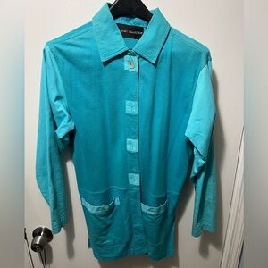 Turquoise Utility Jacket
